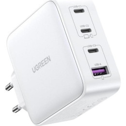 Ugreen Charger 15337 Nexode 3xusb-c usb-a 3.0 Pd3.0 Qc4.0 gan 100w White (15337) (Ugr15337)