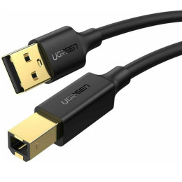 Ugreen Us135 usb 2.0 a-b Printer Cable Gold Plated 2m Black (20847) (Ugr20847)