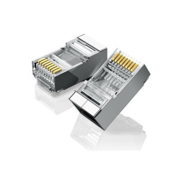Ugreen Ethernet Rj45 Metal Plug 8p/8c Cat.6 utp 10pcs. (20333) (Ugr20333)