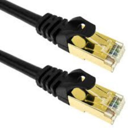Ugreen Nw107 Ethernet Rj45 Round Network Cable Cat.7 stp 2m Black (11269) (Ugr11269)