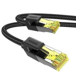 Ugreen Nw150 cat 7 F/ftp Braid Ethernet Rj45 Cable 2m Black (80423) (Ugr80423)