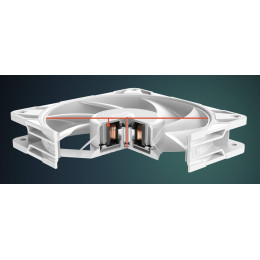 Arctic p14 pro a-rgb (White) - 3 Pack - pwm 140mm Case fan Value Pack - max 2500 rpm - pwm Regulated