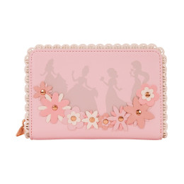 Loungefly Disney: Princess Stained Glass zip Around Wallet (Wdwa3459) (Wdwa3459)