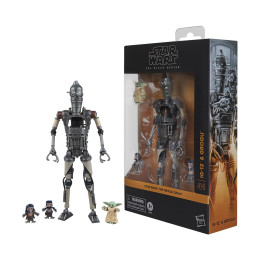 Hasbro Fans Star Wars: the Mandalorian Black Series - ig-12 & Grogu Deluxe Φιγούρα Δράσης (15cm) (G0074)