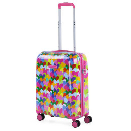 Βαλίτσα Καμπίνας AGATHA RUIZ DE LA PRADA Hearts Colorful 131150-01