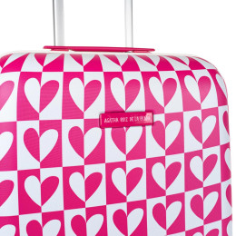 Βαλίτσα Καμπίνας AGATHA RUIZ DE LA PRADA Hearts Φούξια 134250-01