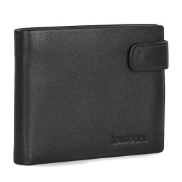 Πορτοφόλι Ανδρικό Δερμάτινο Lois 205213-01 Μαύρο