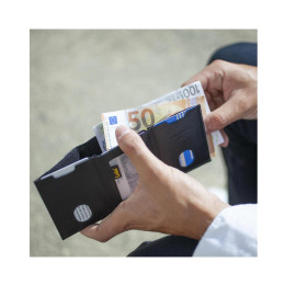 Πορτοφόλι Ανδρικό Δερμάτινο Lois 205261-01 Μαύρο