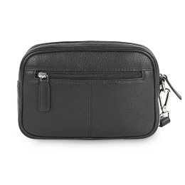 Τσαντάκι - Πορτοφόλι Χειρός Δερμάτινο Lois Μαύρο 305985-01