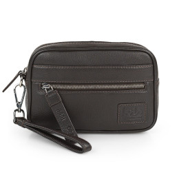 Τσαντάκι - Πορτοφόλι Χειρός Δερμάτινο Lois Καφέ 305985-02