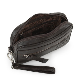 Τσαντάκι - Πορτοφόλι Χειρός Δερμάτινο Lois Καφέ 305985-02