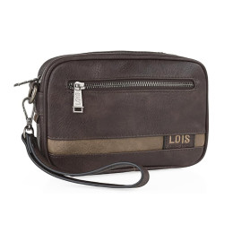 Τσαντάκι - Πορτοφόλι χειρός Lois Καφέ 310285-02
