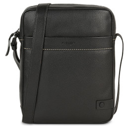 Τσαντάκι Ώμου Δερμάτινο JASLEN Μαύρο 313026-01