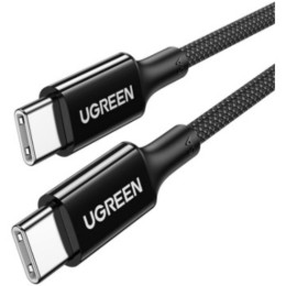Ugreen Καλώδιο L528 usb-c Προς usb-c 100 w 0 5m Γκρι (65831) (Ugr65831)