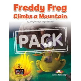 Freddy Frog Climbs a Mountain (With Digibooks App) [Level 2]