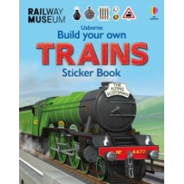 Build Your own Trains Sticker Book