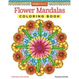 Flower Mandalas Coloring Book