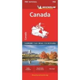 Canada - Michelin National map 766