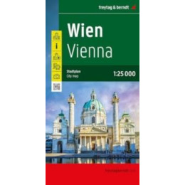 Vienna City map 1:25,000
