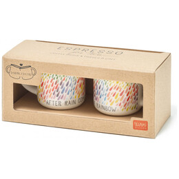 Κούπες Espresso Legami - Σετ Δύο Τεμαχίων - After Rain MM0017