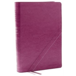 Kjv, Word Study Reference Bible, Leathersoft, Pink, red Letter, Comfort Print