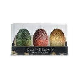 Game of Thrones: Sculpted Dragon egg Candles