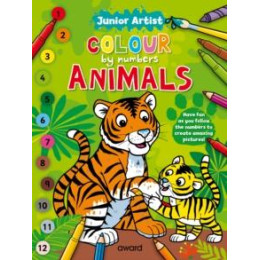 Junior Artist Colour by Numbers: Animals