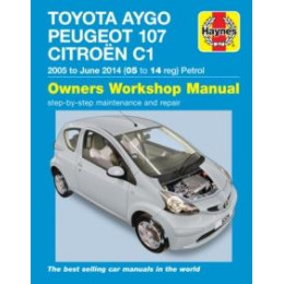 Toyota Aygo, Peugeot 107 & Citroen c1 Petrol ('05-June'14) 05 to 14