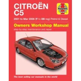 Citroen c5 Petrol & Diesel (01 - mar 08) Haynes Repair Manual
