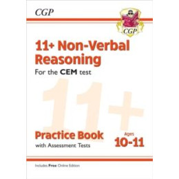 11+ cem non-Verbal Reasoning Practice Book & Assessment Tests - Ages 10-11 (With Online Edition)