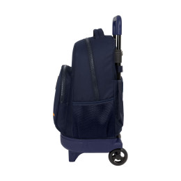 Safta: Compact Backpack w/ Removable Trolley 45 Real Madrid 2ª Equipacion 24/25 (612457918)
