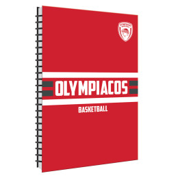 Τετράδιο Σπιράλ Α4 2 θεμ. - Ολυμπιακός Μπάσκετ 4