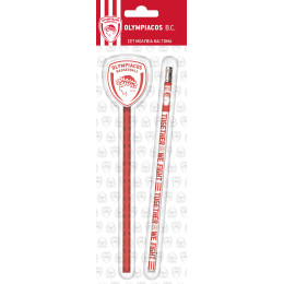 Σετ μολύβια και γόμα - Ολυμπιακός Μπάσκετ 5