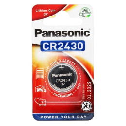 Panasonic Cr2430 Lithium Battery (Blister) (Pan18403)