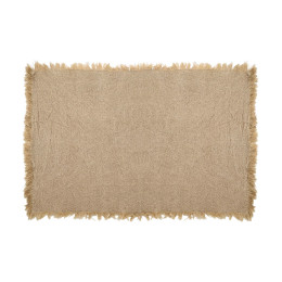 Estia Σουπλα Loom 33x50cm με Κροσσια Μπεζ