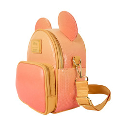 Loungefly Disney: Mickey Mouse Glitter Convertible Mini Backpack & Crossbody bag (Wdtb3327)