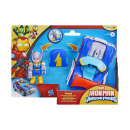 Hasbro Iron man and his Awesome Friends: Vehicles and Playsets - Thor Thunder Roadracer (G2692)