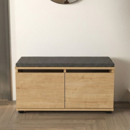 Παπουτσοθήκη Twain Megapap 8 Ζευγών Χρώμα Sapphire oak 80x35x42εκ.