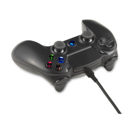 Spartan Gear - Hoplite 2 Wired Controller (Compatible With pc and Playstation 4) (Colour: Black)