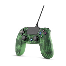 Spartan Gear - Hoplite 2 Wired Controller (Compatible With pc and Playstation 4) (Color: Green Camo)
