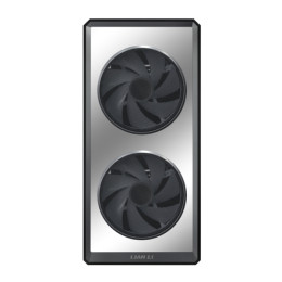 Lian li Lancool 217 inf Black – Infinity Mirror – atx pc Case (3 Fans Included) 2 x 170mm,1 x 140mm