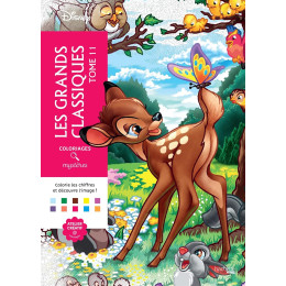 Coloriages Mysteres Disney - les Grands Classiques