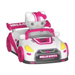 Funko Bitty Pop! Rides: Hello Kitty and Friends - Racecar With Hello Kitty Vinyl Figures