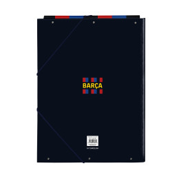 Safta: Folio Cardboard Elastic Binder F.c.barcelona 1st kit 22/23 (512229068)
