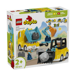 Lego® Duplo® Town: 3 in 1 Construction Vehicles (10475)