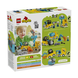 Lego® Duplo® Town: 3 in 1 Construction Vehicles (10475)