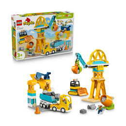 Lego® Duplo® Town: 3 in 1 Construction Site and Vehicles (10476)
