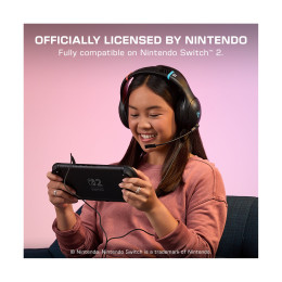 Turtle Beach: Airlite fit - Wired Gaming Headset [For Switch, Switch 2] - (Color: Charcoal Black)