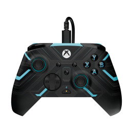 Turtle Beach: Rematch Advanced - Wired Controller (Glow in the Dark) [For Xbox, pc] (Color: Titan Steel)