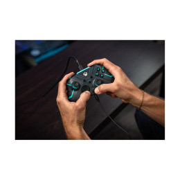 Turtle Beach: Rematch Advanced - Wired Controller (Glow in the Dark) [For Xbox, pc] (Color: Titan Steel)